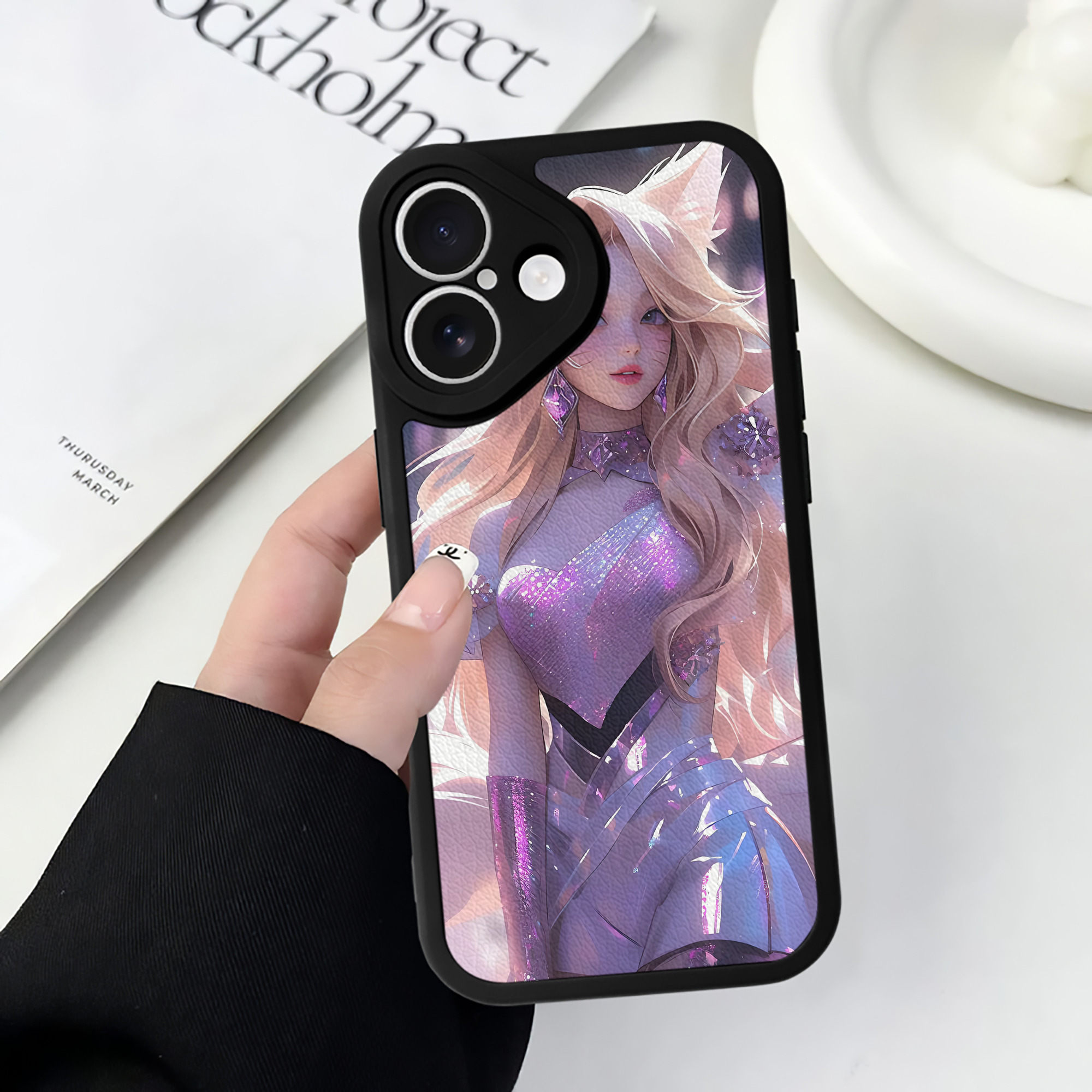 リーグ・オブ・レジェンド League of Legends LOL 【iPhone 16シリーズ対応】シリコンスマホケース（レザー調） 材質：シリコン